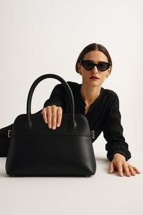 <tc>The Row</tc> Sac Margaux souple 12 en cuir