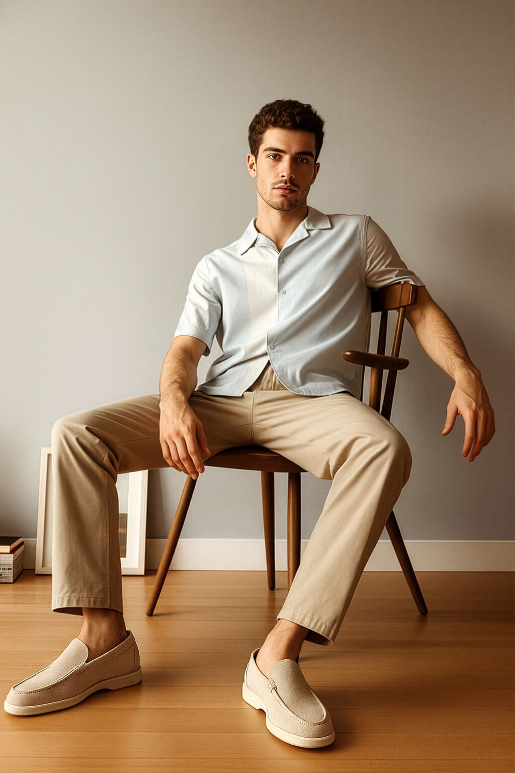 Loro Piana Men's Summer Walk Loafers