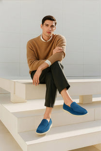 Loro Piana Men's Summer Walk Loafers