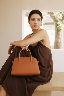 <tc>The Row</tc> Bolso Margaux 10 suave de piel