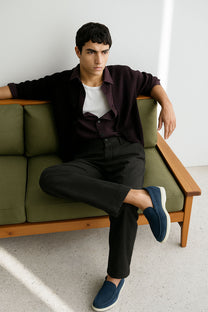 <tc>Loro Piana</tc> حذاء لوفرز صيفي للرجال