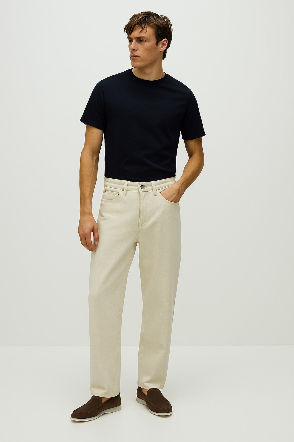 <tc>Loro Piana</tc> حذاء لوفرز صيفي للرجال