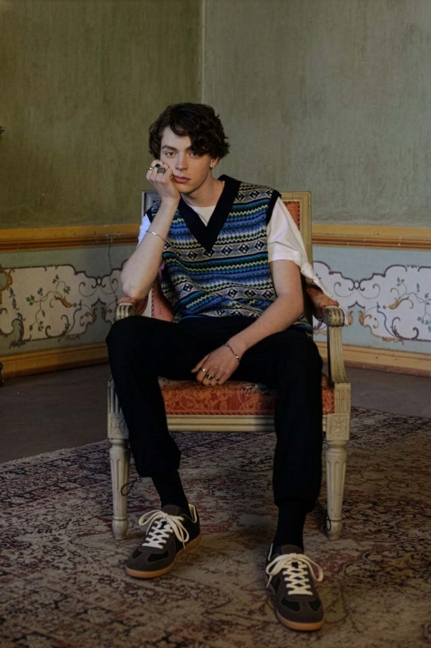 <tc>Maison Margiela</tc> รองเท้าผ้าใบเลียนแบบสำหรับผู้ชาย