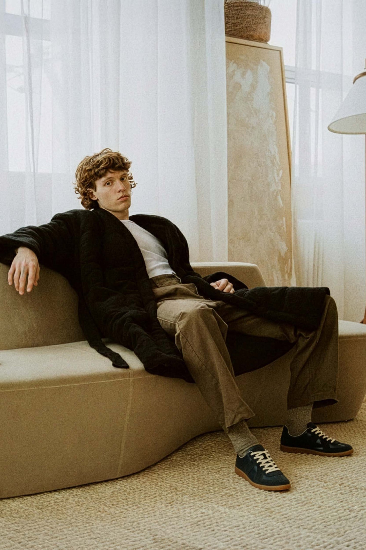 <tc>Maison Margiela</tc> รองเท้าผ้าใบเลียนแบบสำหรับผู้ชาย