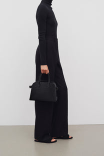 The Row Soft Margaux 10 Bag in Leather