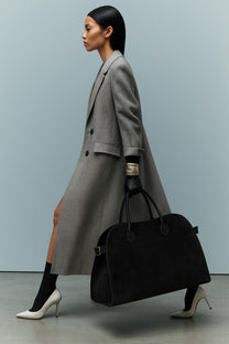 <tc>The Row</tc> Sac Margaux 17 souple en daim