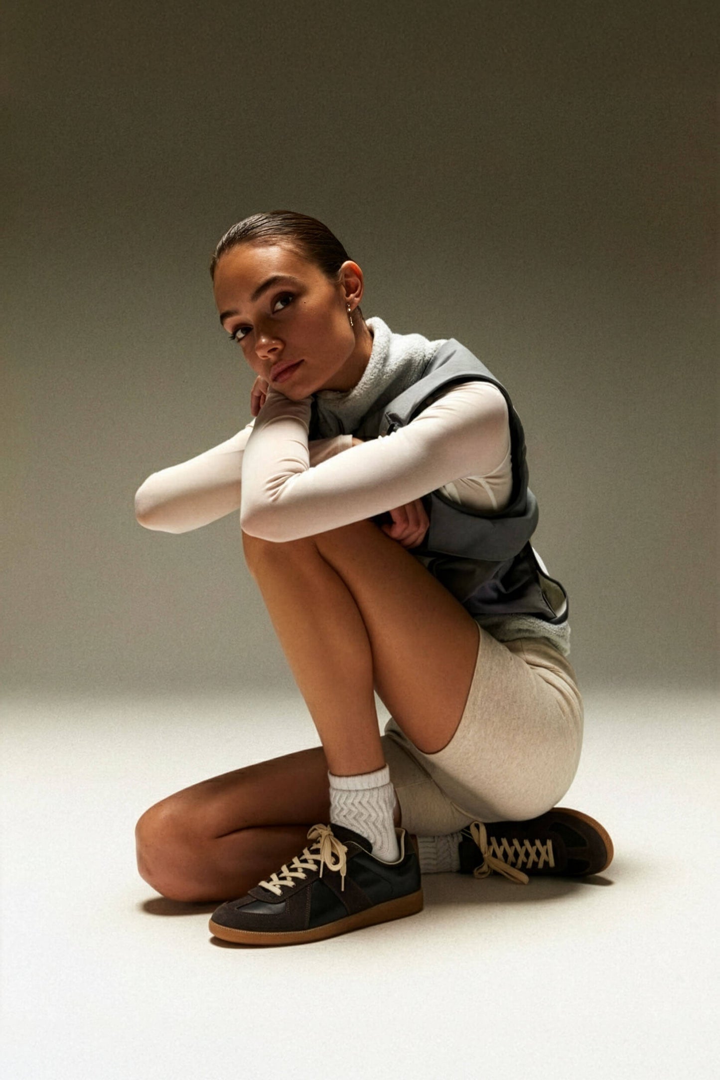 <tc>Maison Margiela</tc> أحذية رياضية نسائية طبق الأصل