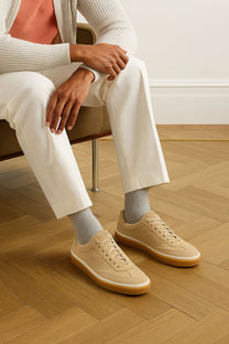 <tc>Loro Piana</tc> 男士 Tennis Walk 运动鞋（绒面小牛皮）