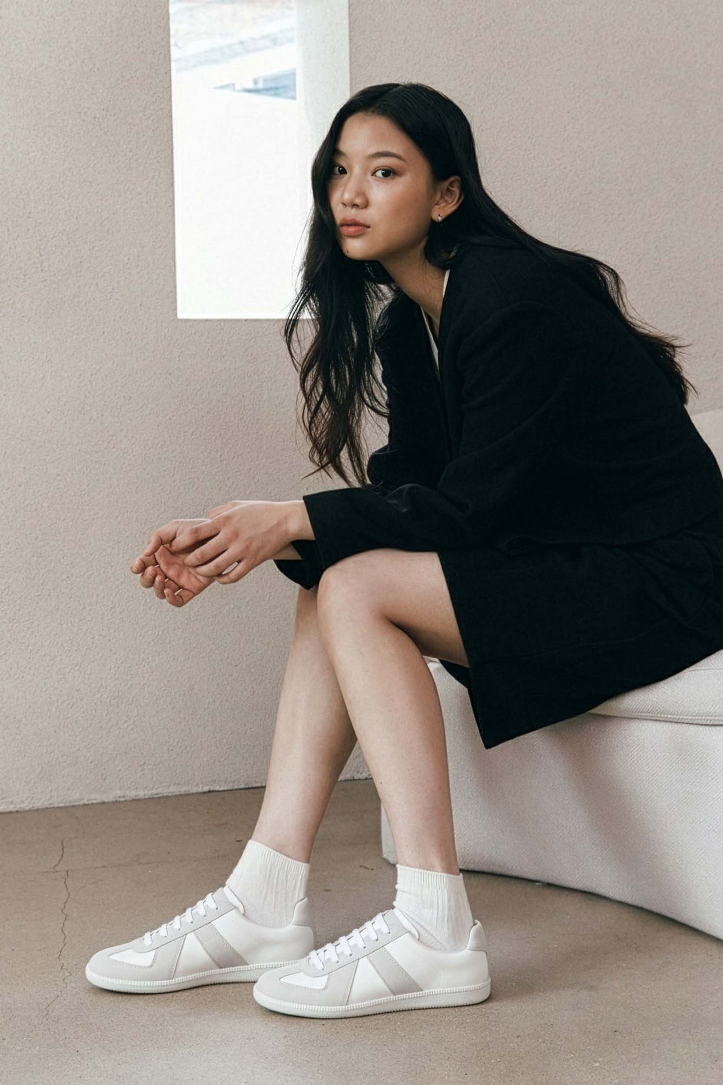 <tc>Maison Margiela</tc> أحذية رياضية نسائية طبق الأصل