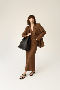 <tc>The Row</tc> Sac cabas Belvedere en cuir