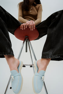 <tc>Loro Piana</tc> Charms Walk Babouche 女士乐福鞋