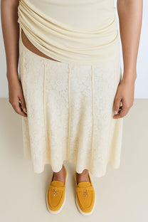 <tc>Loro Piana</tc> 女士夏季 Charms Walk 乐福鞋（绒面革）