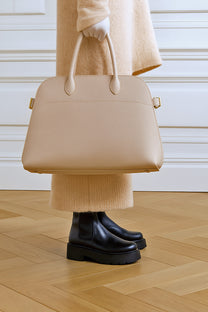 <tc>The Row</tc> Bolso Margaux 15 suave de piel
