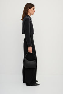 <tc>The Row</tc> Sac Demi-Lune en Cuir