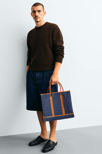 Loro Piana Men's Small Beam tote