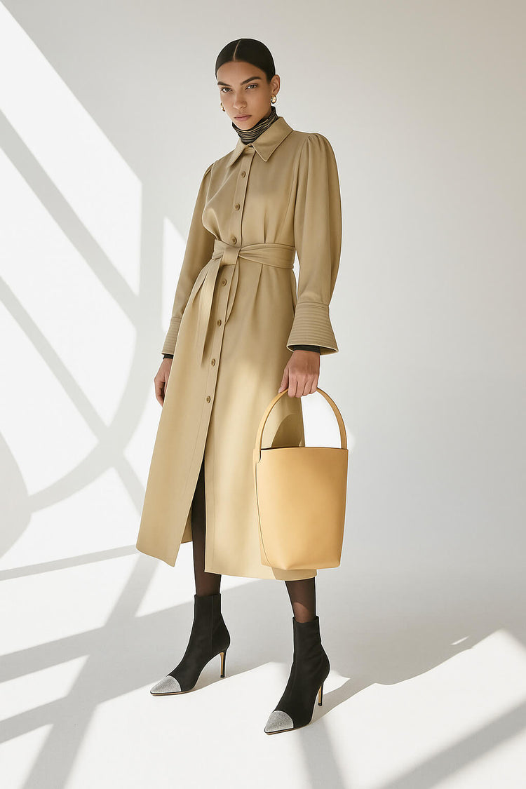<tc>The Row</tc> Bolso grande N/S Park en nobuk