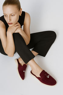 <tc>Loro Piana</tc> Charms Walk Babouche 女士乐福鞋