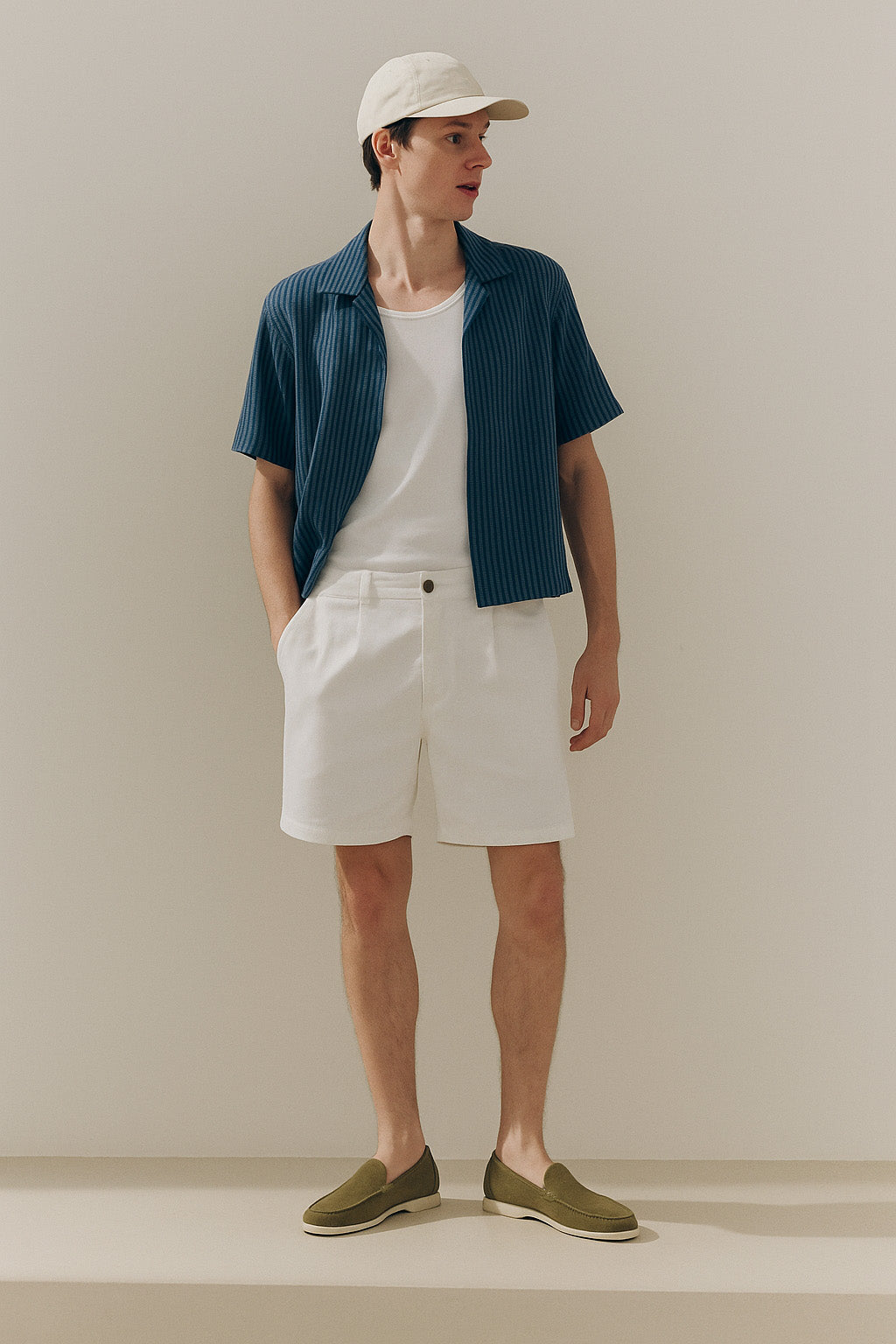 <tc>Loro Piana</tc> حذاء لوفرز صيفي للرجال