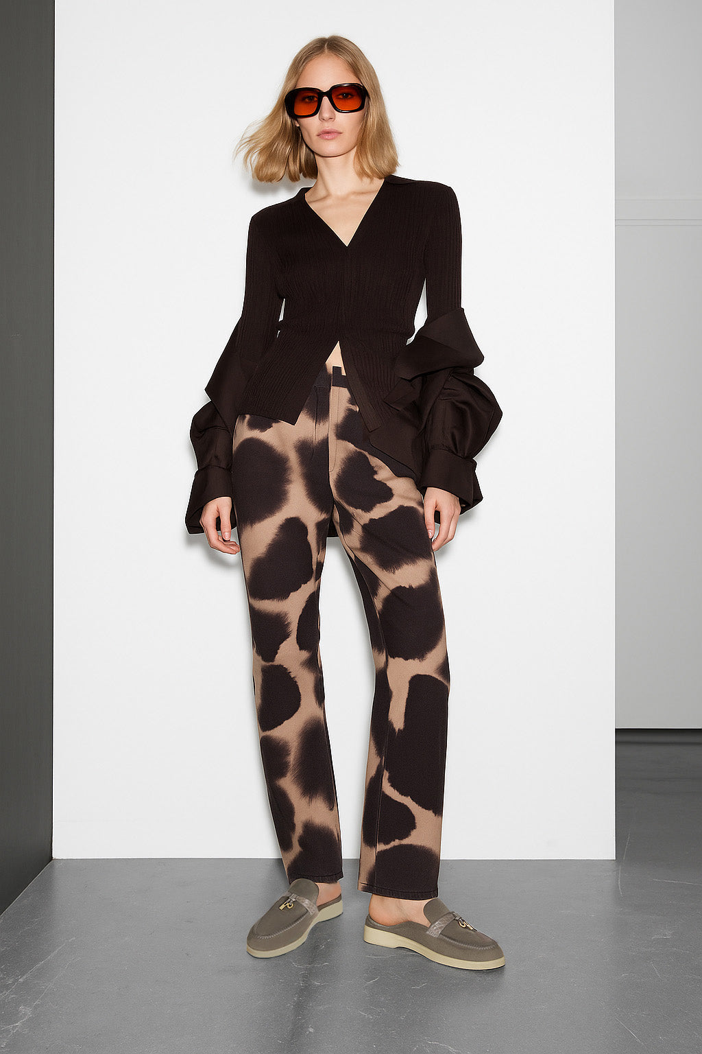 <tc>Loro Piana</tc> Charms Walk Babouche 女士乐福鞋