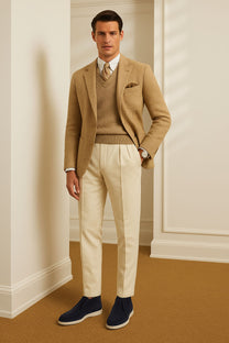 <tc>Loro Piana</tc> Botas Chukka de paseo abiertas para hombre