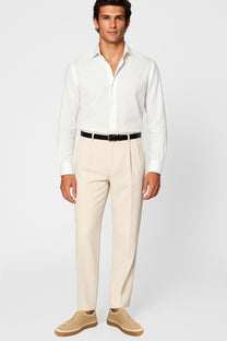 <tc>Loro Piana</tc> รองเท้าผ้าใบเทนนิสวอล์คสำหรับผู้ชาย (หนังกลับแบบผ่าหน้า)
