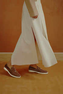 <tc>Loro Piana</tc> 女士夏季 Charms Walk 乐福鞋（绒面革）