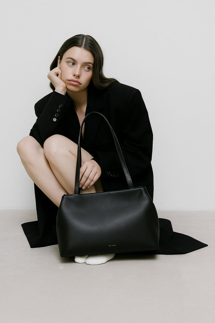 <tc>The Row</tc> Bolso de mano de cuero Sienna