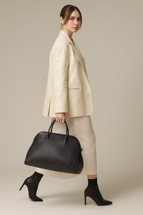 <tc>The Row</tc> Bolso Margaux 15 suave de piel