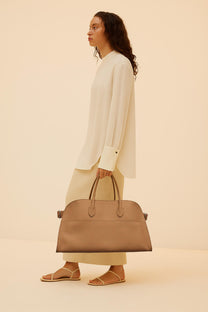 <tc>The Row</tc> Sac Margaux EW en cuir