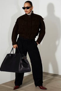 <tc>The Row</tc> Bolso Margaux 17 suave de piel