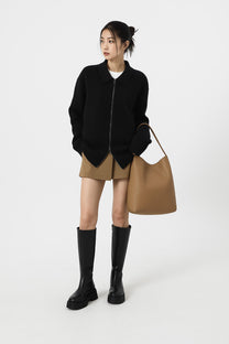 <tc>The Row</tc> Grand sac fourre-tout N/S Park en cuir