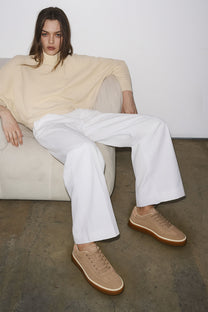 <tc>Loro Piana</tc> 女款 Tennis Walk 运动鞋（绒面小牛皮）