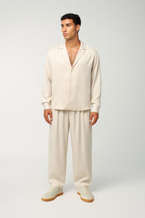 <tc>Loro Piana</tc> รองเท้าผ้าใบเทนนิสวอล์คสำหรับผู้ชาย (หนังกลับแบบผ่าหน้า)