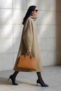 <tc>The Row</tc> Bolso Margaux 12 suave de piel