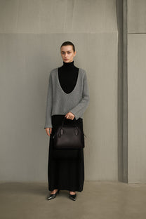 <tc>The Row</tc> Bolso de piel India 12,00
