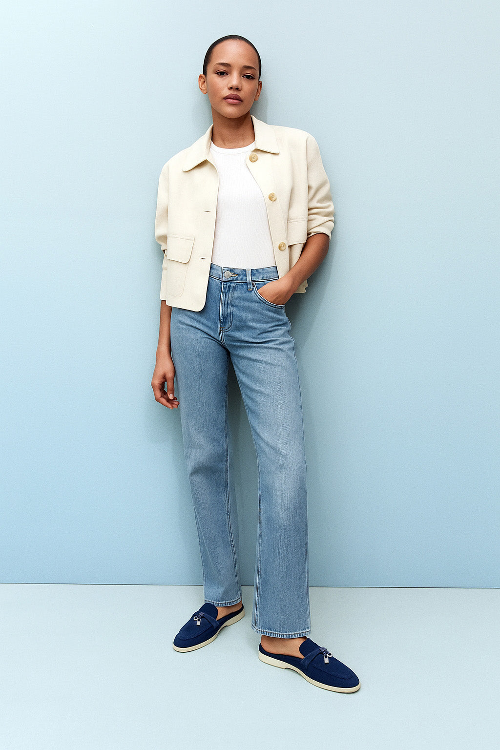 <tc>Loro Piana</tc> حذاء بابوش تشارمز ووك للنساء