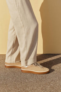 <tc>Loro Piana</tc> 女款 Tennis Walk 运动鞋（绒面小牛皮）