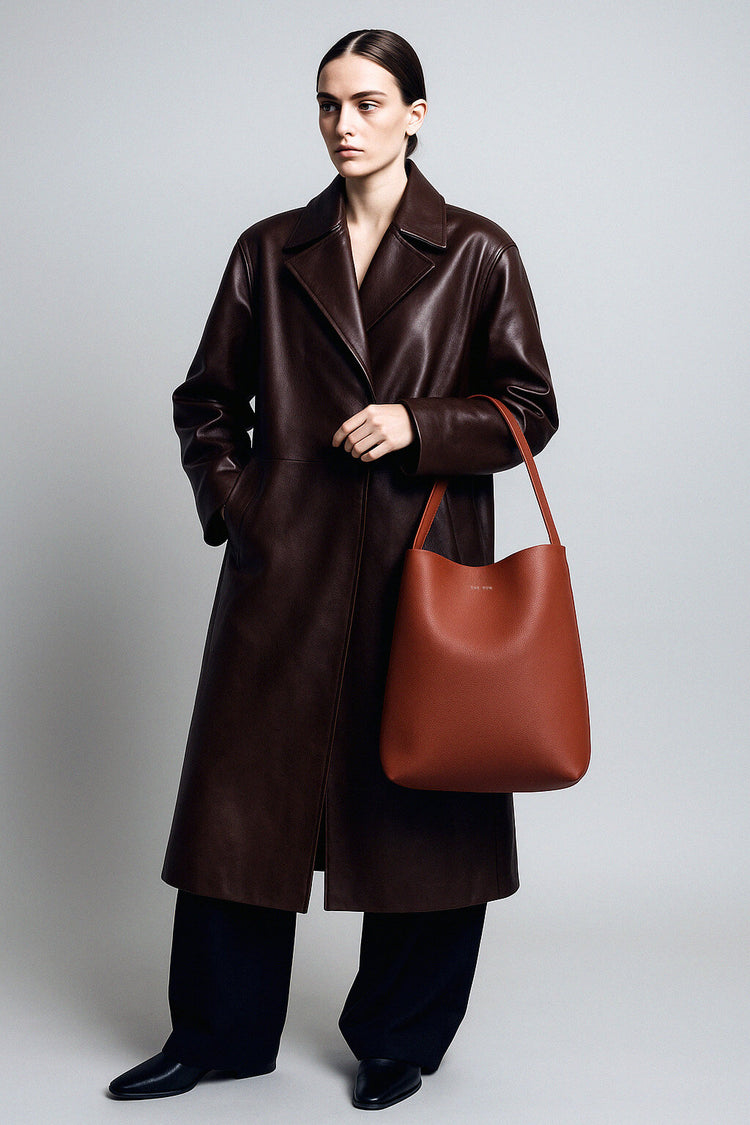 <tc>The Row</tc> Bolso mediano N/S Park Tote de piel