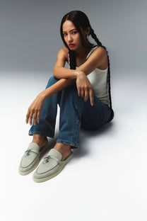 <tc>Loro Piana</tc> Charms Walk Babouche 女士乐福鞋