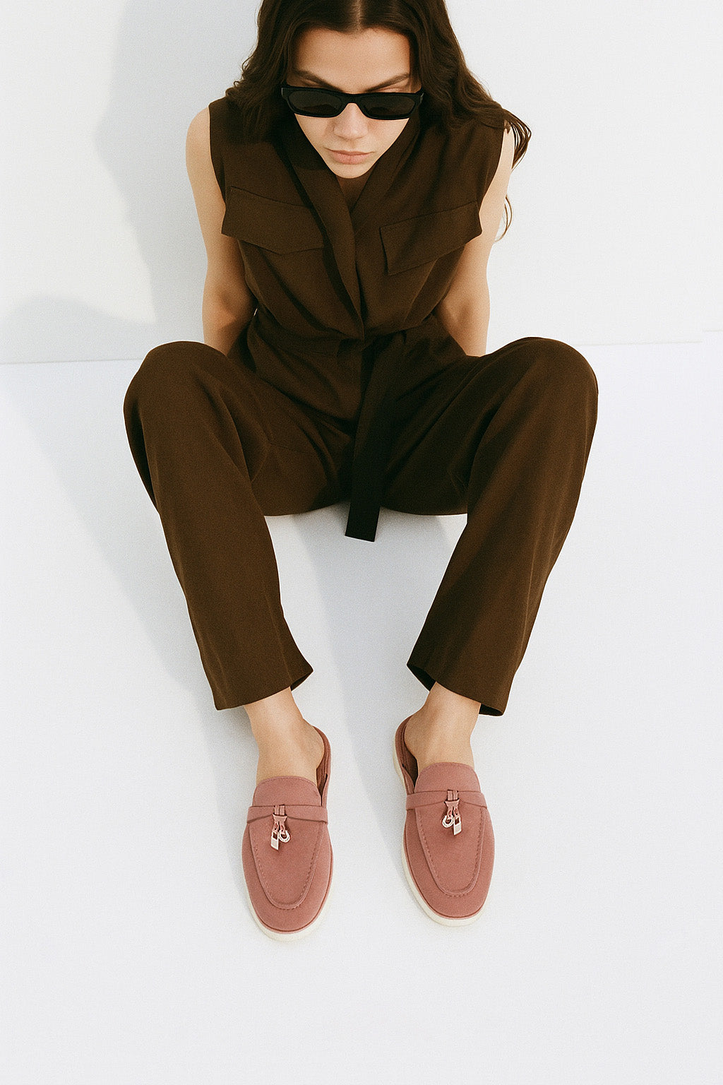 <tc>Loro Piana</tc> حذاء بابوش تشارمز ووك للنساء