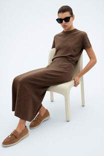 <tc>Loro Piana</tc> 女士夏季 Charms Walk 乐福鞋（绒面革）