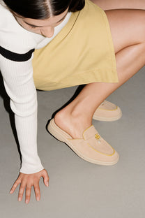 <tc>Loro Piana</tc> Charms Walk Babouche 女士乐福鞋