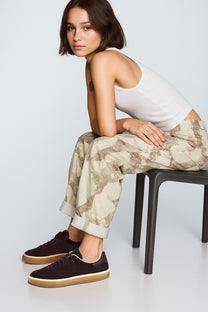 <tc>Loro Piana</tc> 女款 Tennis Walk 运动鞋（绒面小牛皮）