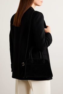 <tc>The Row</tc> 柔软的 Margaux 10 绒面革手袋