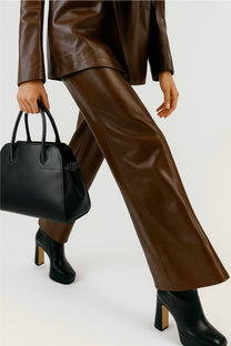 <tc>The Row</tc> Bolso Margaux 10 suave de piel