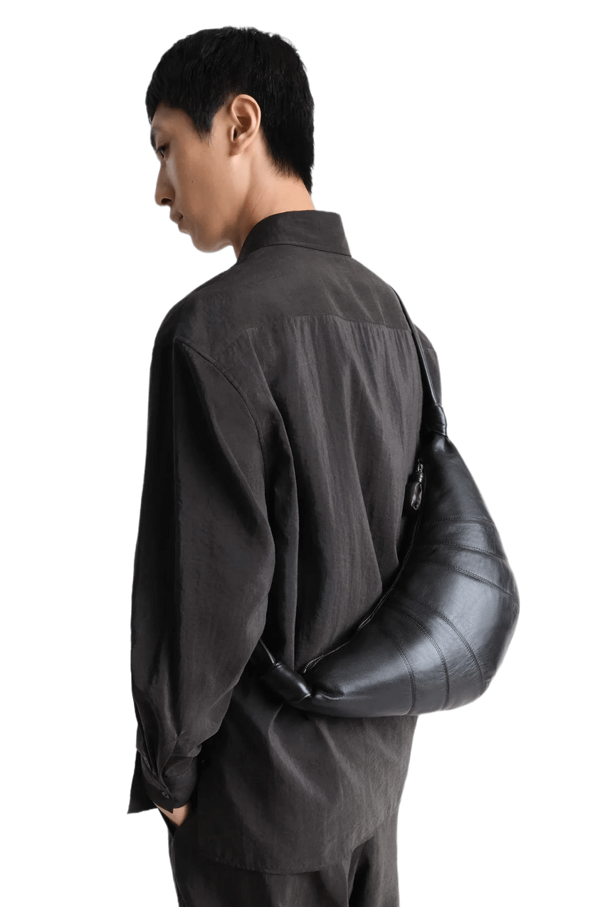 Lemaire Unisex Medium Croissant Bag (Nappa Lambskin) – Kinship Lemaire Unisex Medium Croissant Bag (Nappa Lambskin) – Kinship