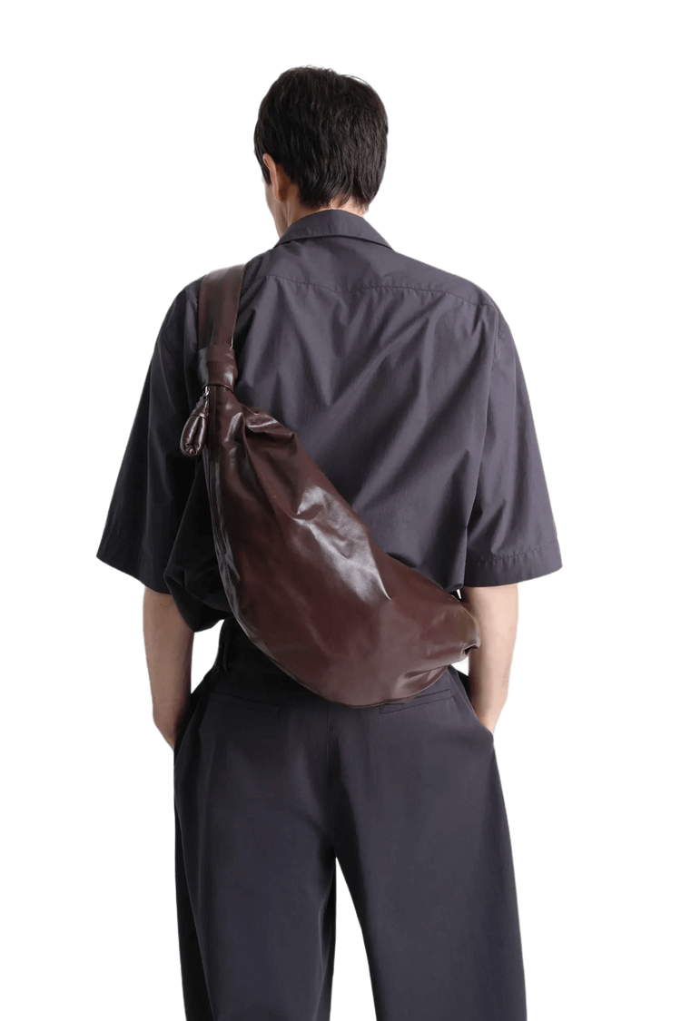 Lemaire Unisex Medium Soft Croissant Bag in Paper Leather – Kinship JP Lemaire Unisex Medium Soft Croissant Bag in Paper Leather – Kinship JP
