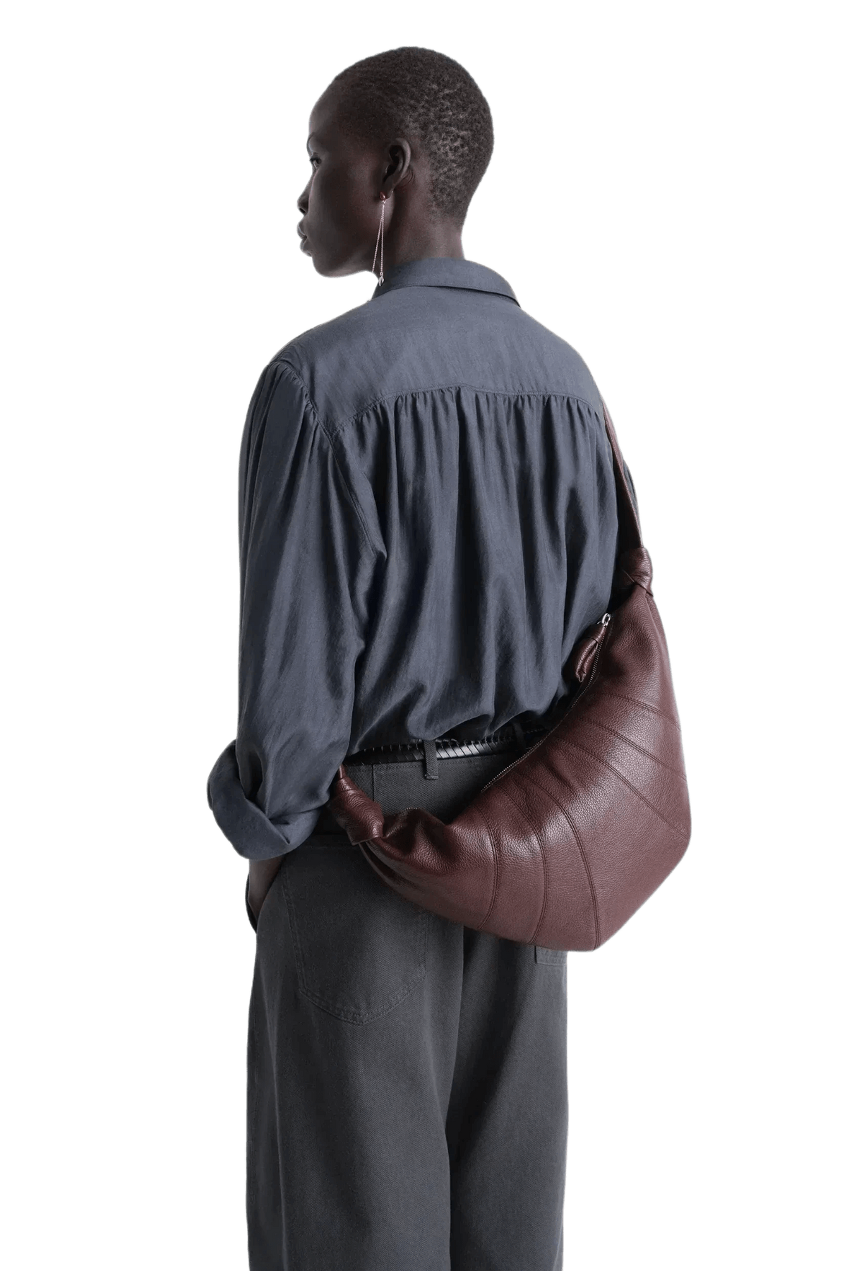 Lemaire Unisex Medium Croissant Bag (Soft Grained Leather) – Kinship Lemaire Unisex Medium Croissant Bag (Soft Grained Leather) – Kinship