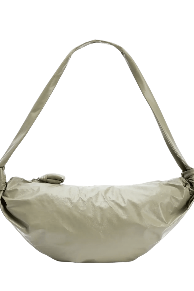 Lemaire Unisex Medium Soft Croissant Bag in Paper Leather – Kinship JP Lemaire Unisex Medium Soft Croissant Bag in Paper Leather – Kinship JP