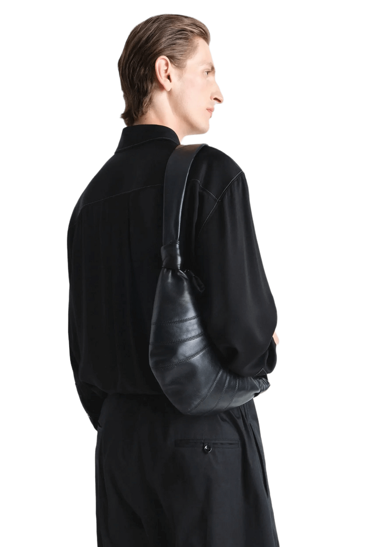 Lemaire Unisex Small Croissant Bag (Nappa Lambskin) – Kinship Lemaire Unisex Small Croissant Bag (Nappa Lambskin) – Kinship